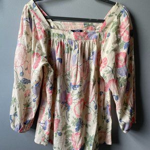 Chaps - Womens Multi Color Top